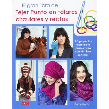 Gran Libro De Tejer Punto Con Telares Curculares Y Rectos