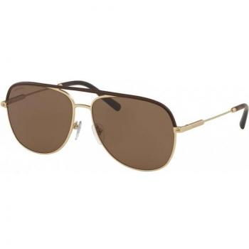 Bulgari Bv5047q col. 202273 Man Pilot Gold Sunglasses