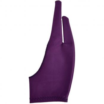Lila 2-Finger Handschuh für digitale Kunst
