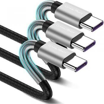 CyvenSmart ProSpeed 3 Pack, 2 Metres USB‑C Charger