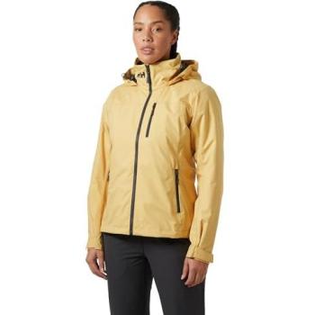 Veste femme Helly Hansen Crew Midlayer 2.0 jaune pastel