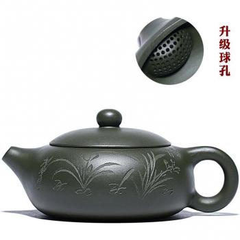 Chinese Yixing Green Clay Shih Ball Pot – 180 ml