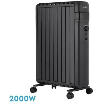 Radiatore Olio 2000W Antiribaltamento 9 Elementi