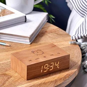 Gingko Design G003C15 Cherry Alarm Clock