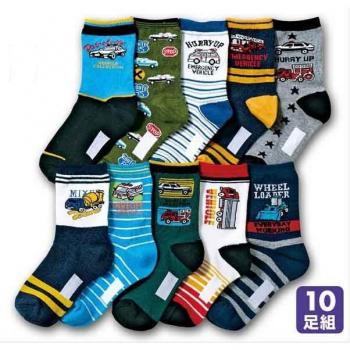 Boys' and Girls' Cartoon Pattern Cotton Socks