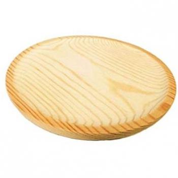 Plato clásico de pulpo de madera, 23,4 cm, resistente y tradicional