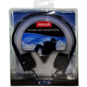 Auriculares Maxell con cable y micrófono