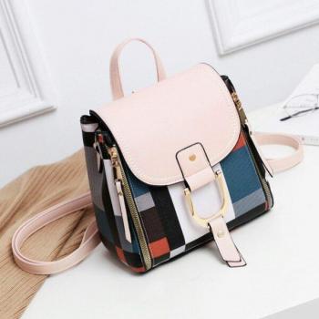 Bolso escolar de cuero PU para mujeres
