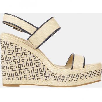 Sandales TH Mono Rafia 38 Bleu