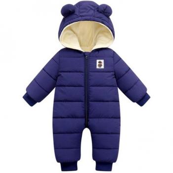 Cartoon Winter Romper for Baby Boys and Girls