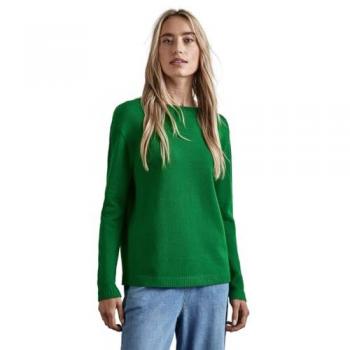 U-Boot-Ausschnitt Strickpullover von STREET ONE