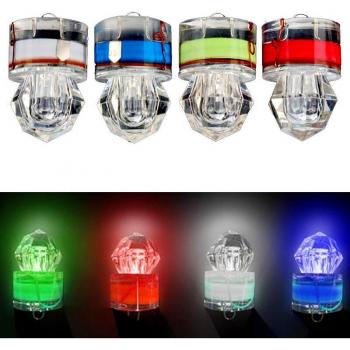 10PCS Mini ABS LED Fishing Lure Light