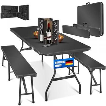 KESSER® Set Giardino Tenda da Birra 73x180x75 cm