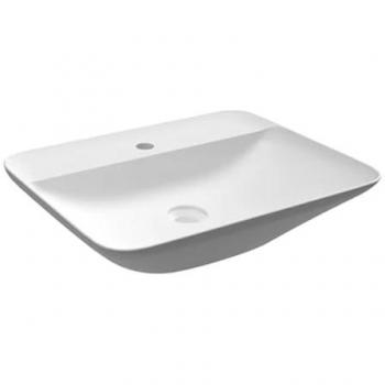 Lavabo RAK Ceramics Monoforo Blanco 55 x 42 cm – Encimera Rectangular