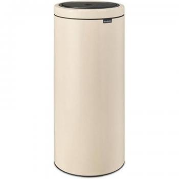 Brabantia Touch Bin Flat Top Afvalemmer met Kunststof Binnenemmer 30L