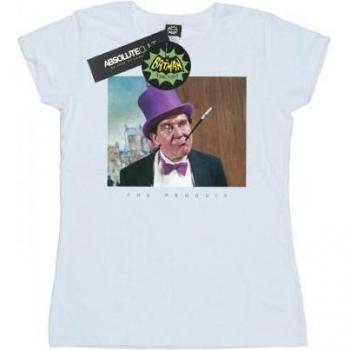 DC Comics Women's Batman TV Series Penguin Photo Cotton Tee