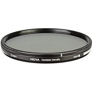 Hoya Polarizador Variable Density 3‑400 52 mm con Montura Negra