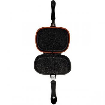 Cheffinger 28 cm Aluguss‑Pfanne mit Schwenkfunktion