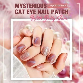 Cat Eye Nail Art Stickers 24PCS