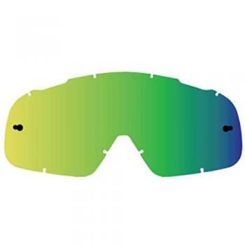 Lentille de remplacement Vert pour FOX Airspace II / Main II VLS Chrome Lexan Mirrored Taille Unique