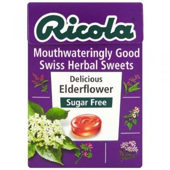 Ricola Sugar-Free Elderflower Sweets – 6 Pack