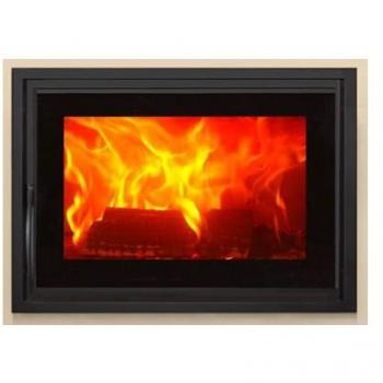 Panadero F‑820‑S Inserto Legna 7 kW, Nero, 625×770×485 mm