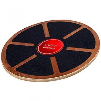 Gymstick Balance Trainer Platform Wood / Black 39.5x39.5x7.5 cm