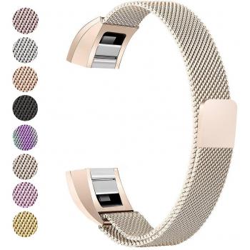 BeneStellar Milanese Stainless Steel Adjustable Strap for Fitbit Alta