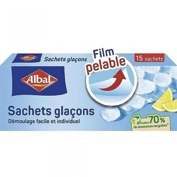 Sachet Glaçons 15 pièces – ALBAL, déballage rapide