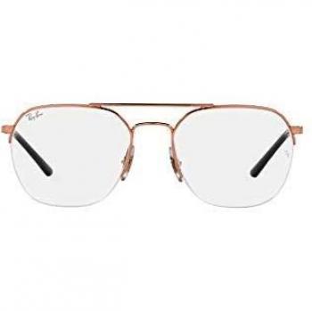 Lentes Recetadas Ray-Ban RX6444 3094 51 para Hombre Dorados