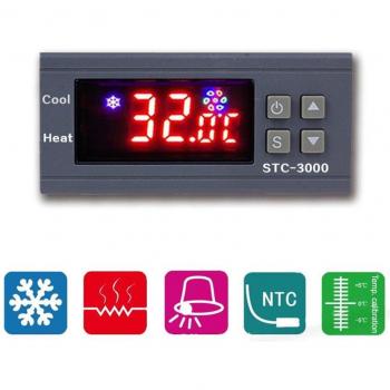 Regulador de Temperatura STC‑3000 220 V