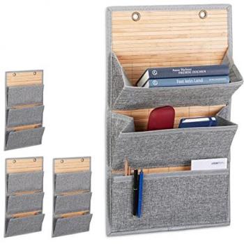 Organisateur de Bureau Mural 3 Compartiments