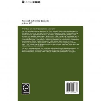 Analytical Gains of Geopolitical Economy