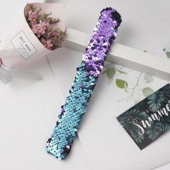 Pulsera Navideña de Lentejuelas para Niños