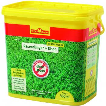 WOLF-Garten Rasendünger plus Eisen L-PM 300