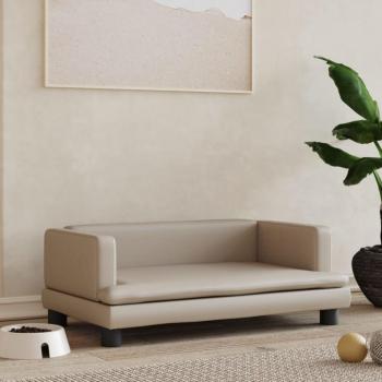 Letto per Cani Cappuccino 80x45x30 cm in Similpelle