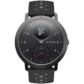 Withings Steel HR Sport 40mm Silicone Black Hybrid Smartwatch