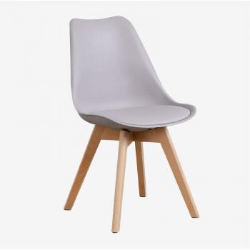 Chaise Dîner Nordic Light – Pieds en Bois Massif
