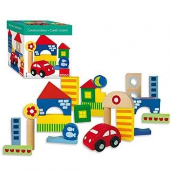 Pack Construcciones de 26 pcs Madera