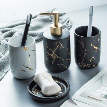 Creative Ceramic Bath Set