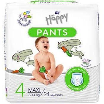 Bella Baby Happy Pants Size 4 Maxi Diaper Pants 8-14 kg 24 pcs