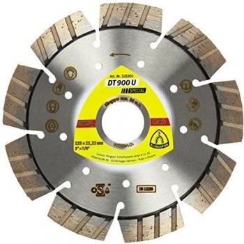 Diamanttrennscheibe Klingspor DT900U 125 mm, 22,23 mm Aufnahme