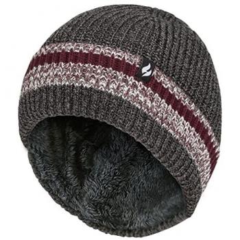 Charcoal Grau Beanie für Herren