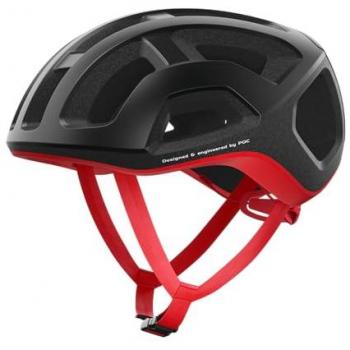 Ventral Lite U‑Black & Prismane Red Matt S Unisex Helmet