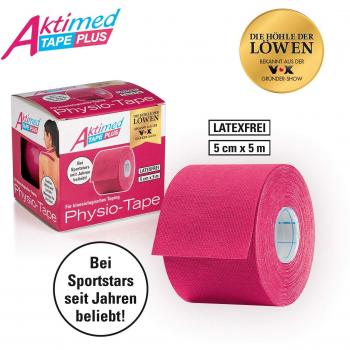 Aktimed TAPE PLUS 5 cm x 5 m in Rot