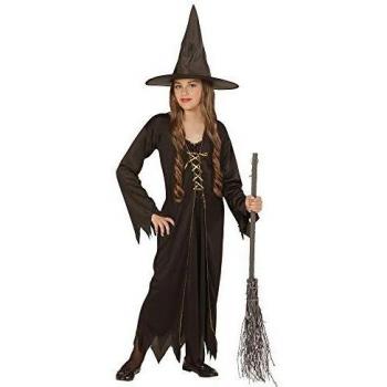Costume Strega per Bambini WIDMANN, Multicolore, (140 cm / 8-10 Anni)