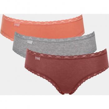 Pack de 3 bragas Sloggi Weekend 24/7 hipster
