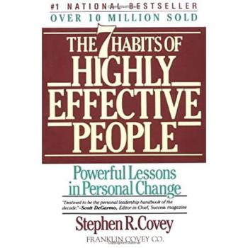 Seven Habits Of Highly Effective People: Powerful Lessons in Personal Change: Restoring the Character Ethic (A Fireside book)