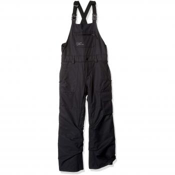 Volcom Jungen‑Overall 2‑Layer Shell mit Bib – Barkley Edition – Schwarz – XS