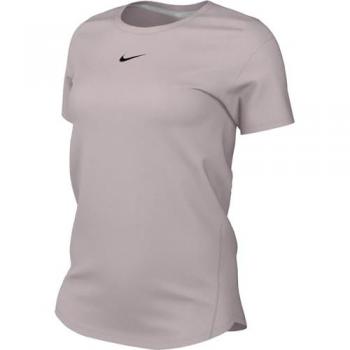 Nike Women's Standard Fit Short Sleeve Dri-FIT One T-Shirt in Platinum Violet, M